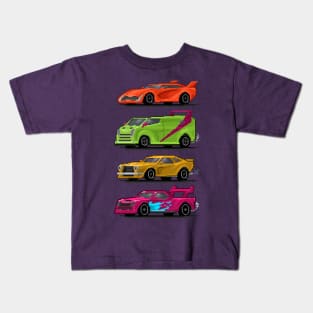 Pixel Racer 3 Kids T-Shirt